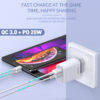 სუპერ სწრაფი დამტენი 3.0QC 20W PD+USB KAKU KSC-501 - Image 5